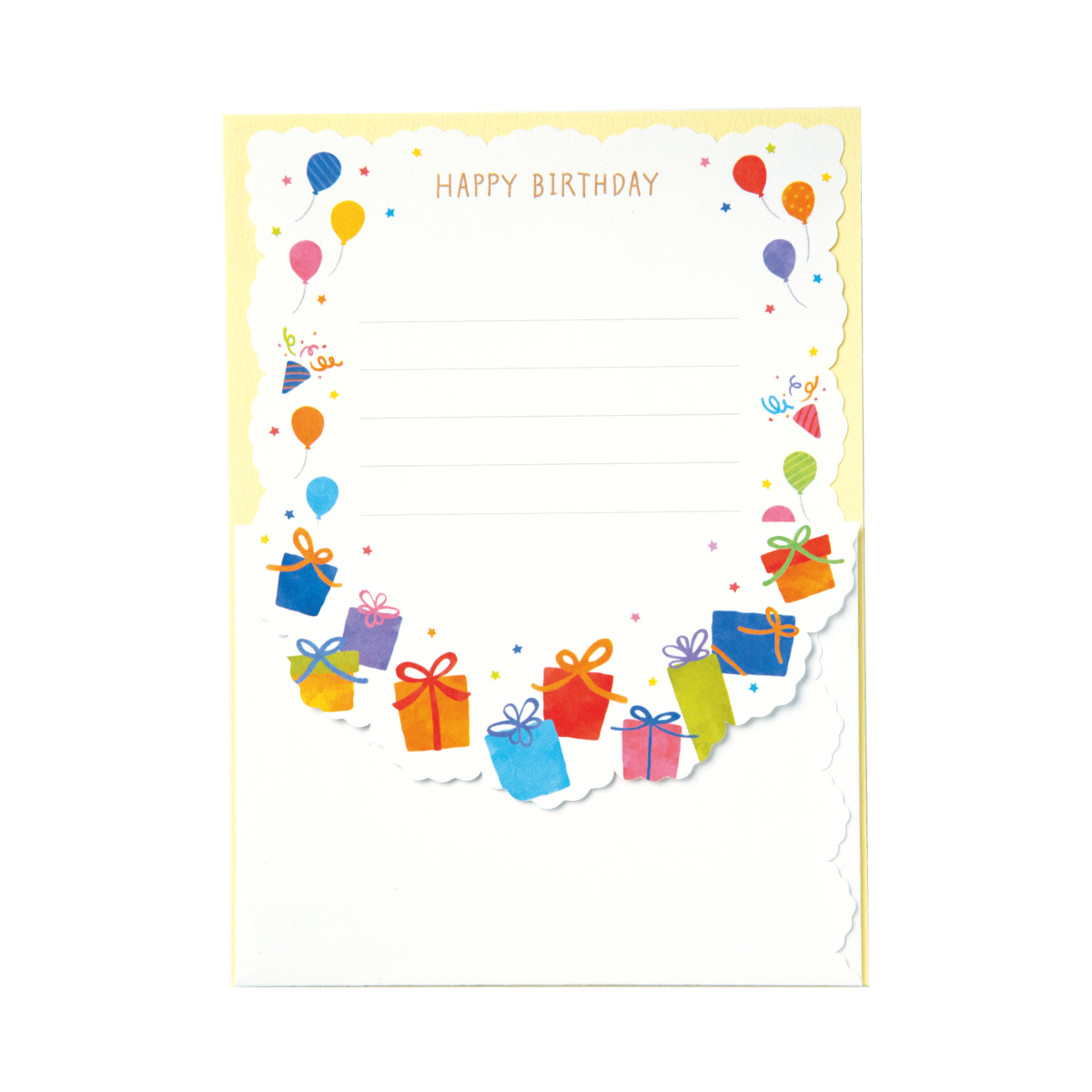 ミニレター バースデー