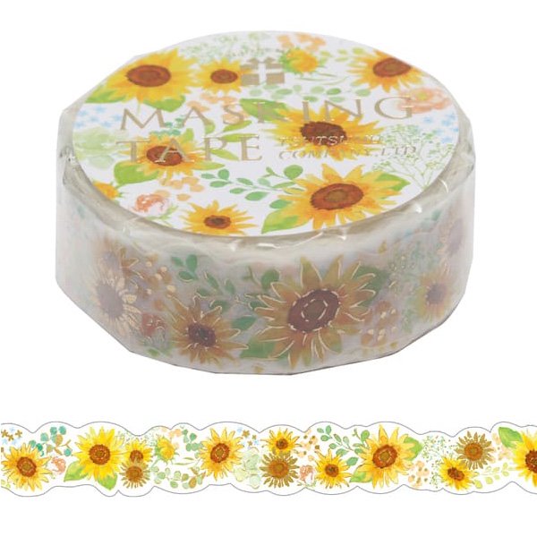 マスキングテープ ひまわり