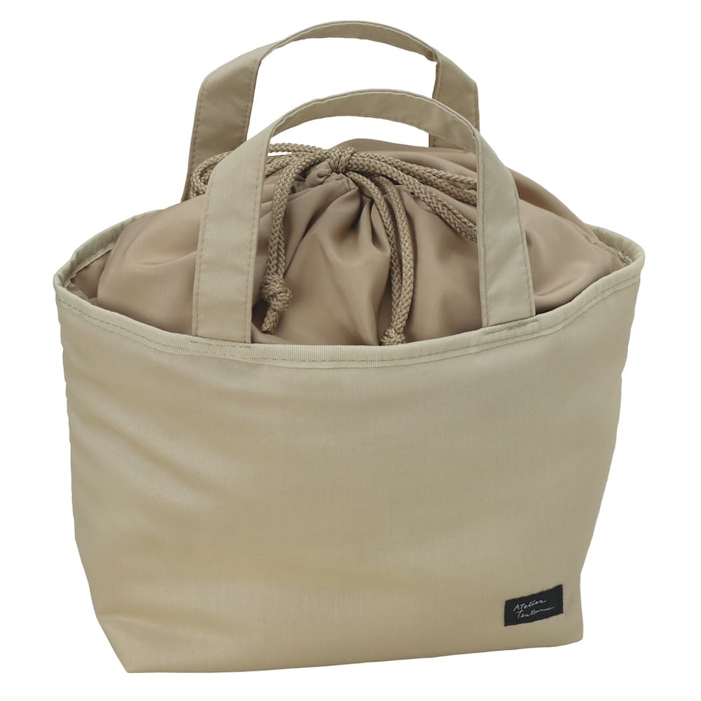 ATELIER tsutsumu ランチバッグ カーキ