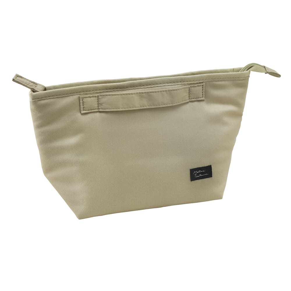 ATELIER tsutsumu ランチポーチ カーキ