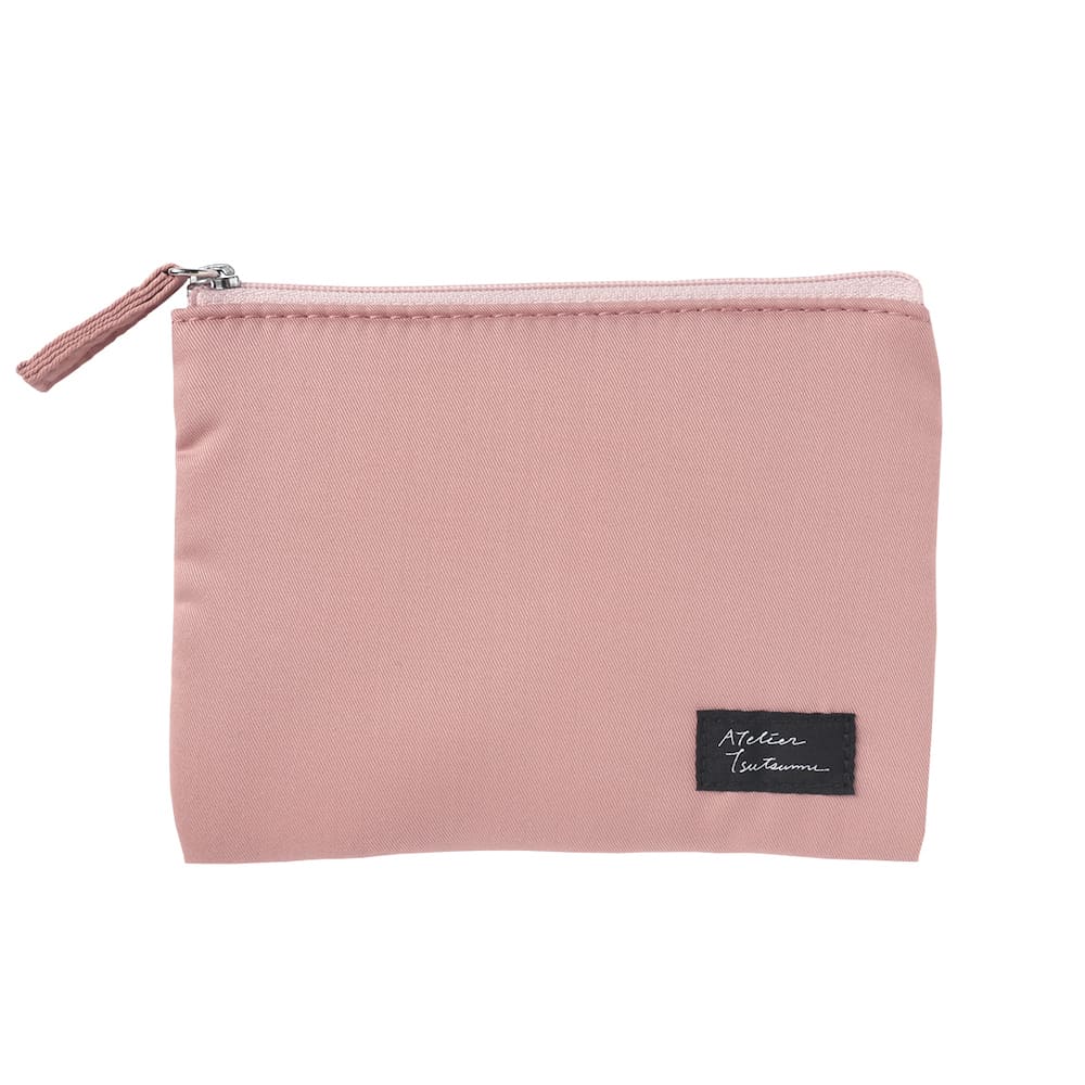 ATELIER tsutsumu ミニポーチ ローズピンク