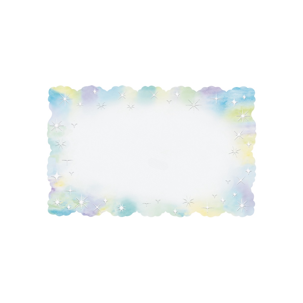 ミニカード オーロラグラデーション