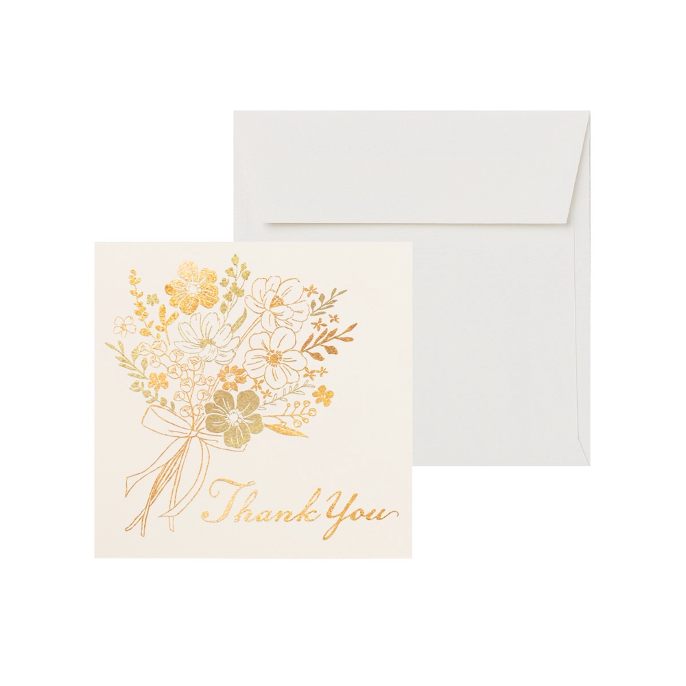 ミニカード サンキュー ミニ ブーケ