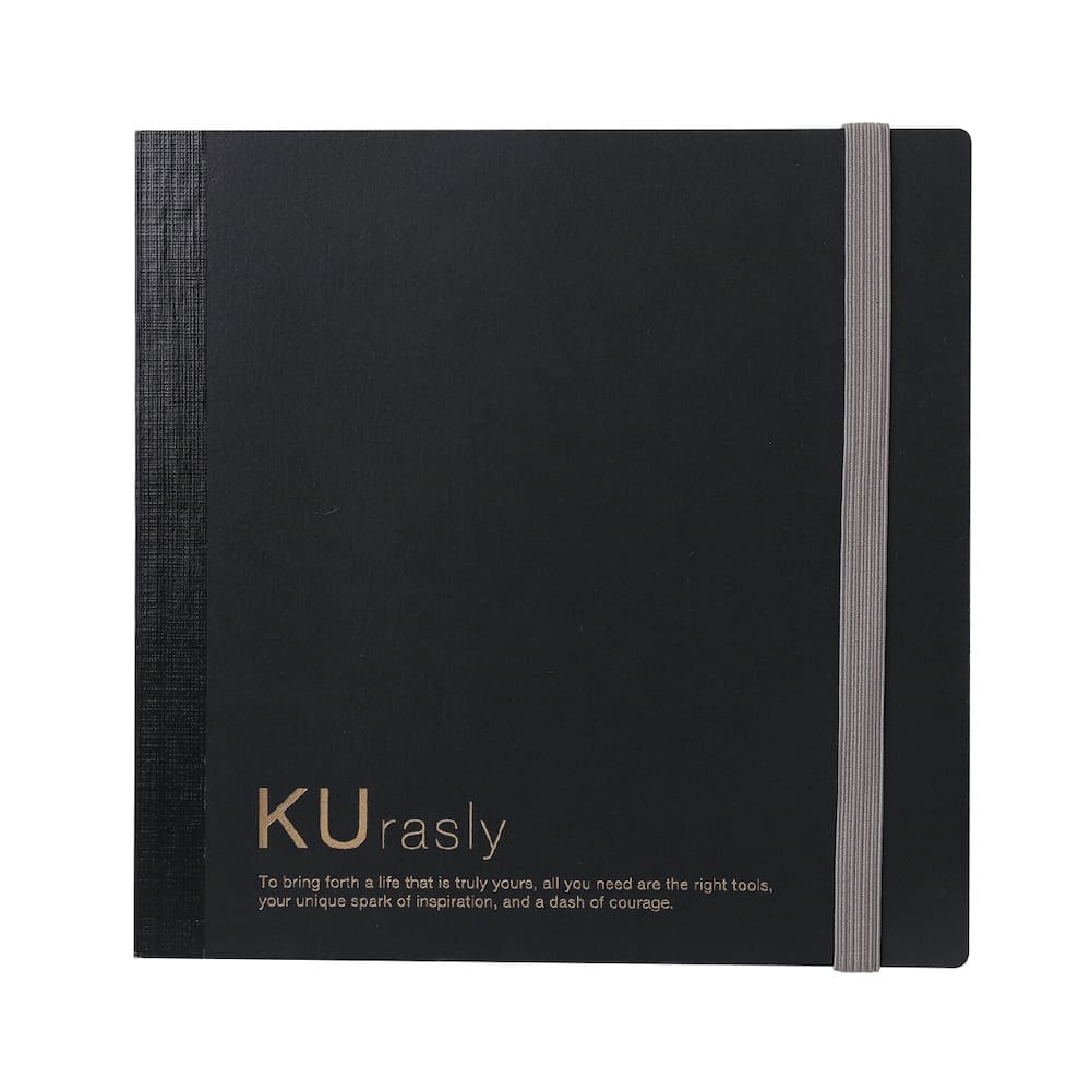 スクエアノート 150mm ブラック