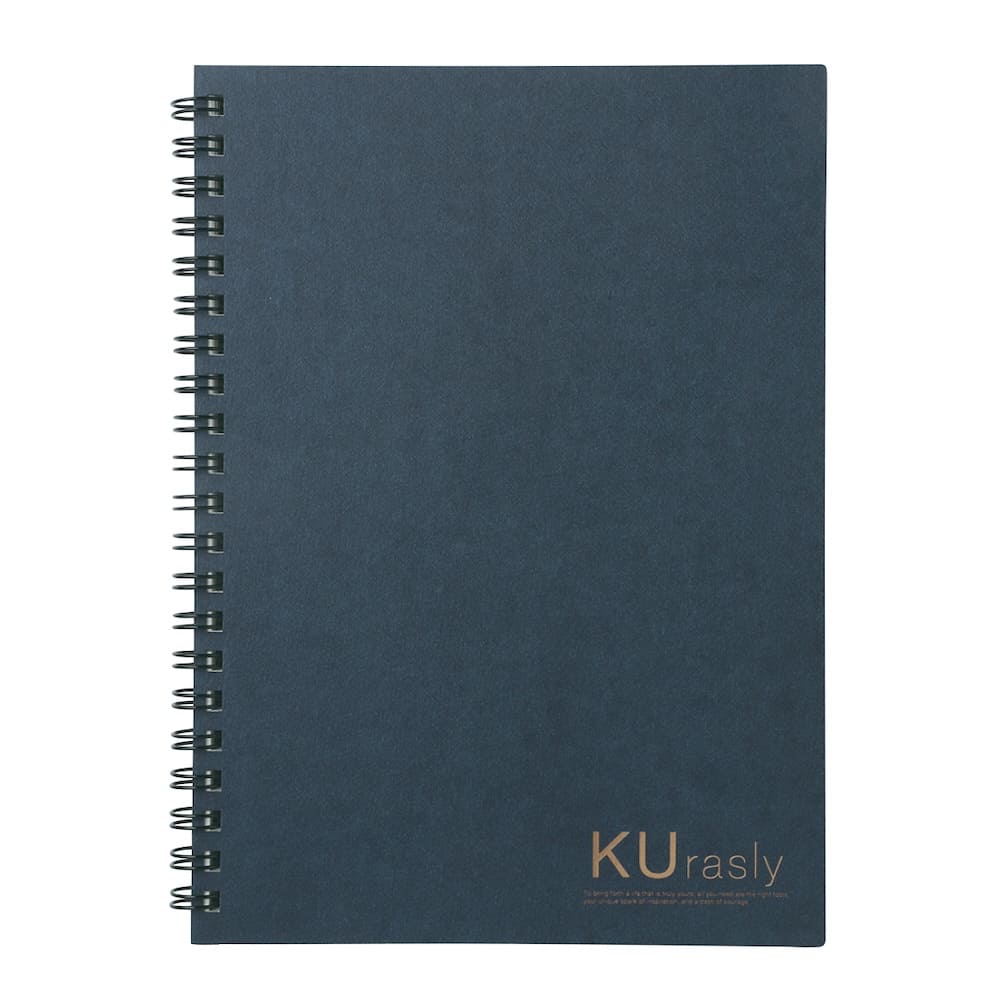 リングノート A5 ネイビー