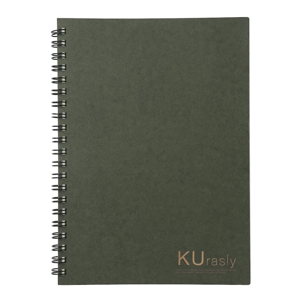 リングノート A5 モスグリーン