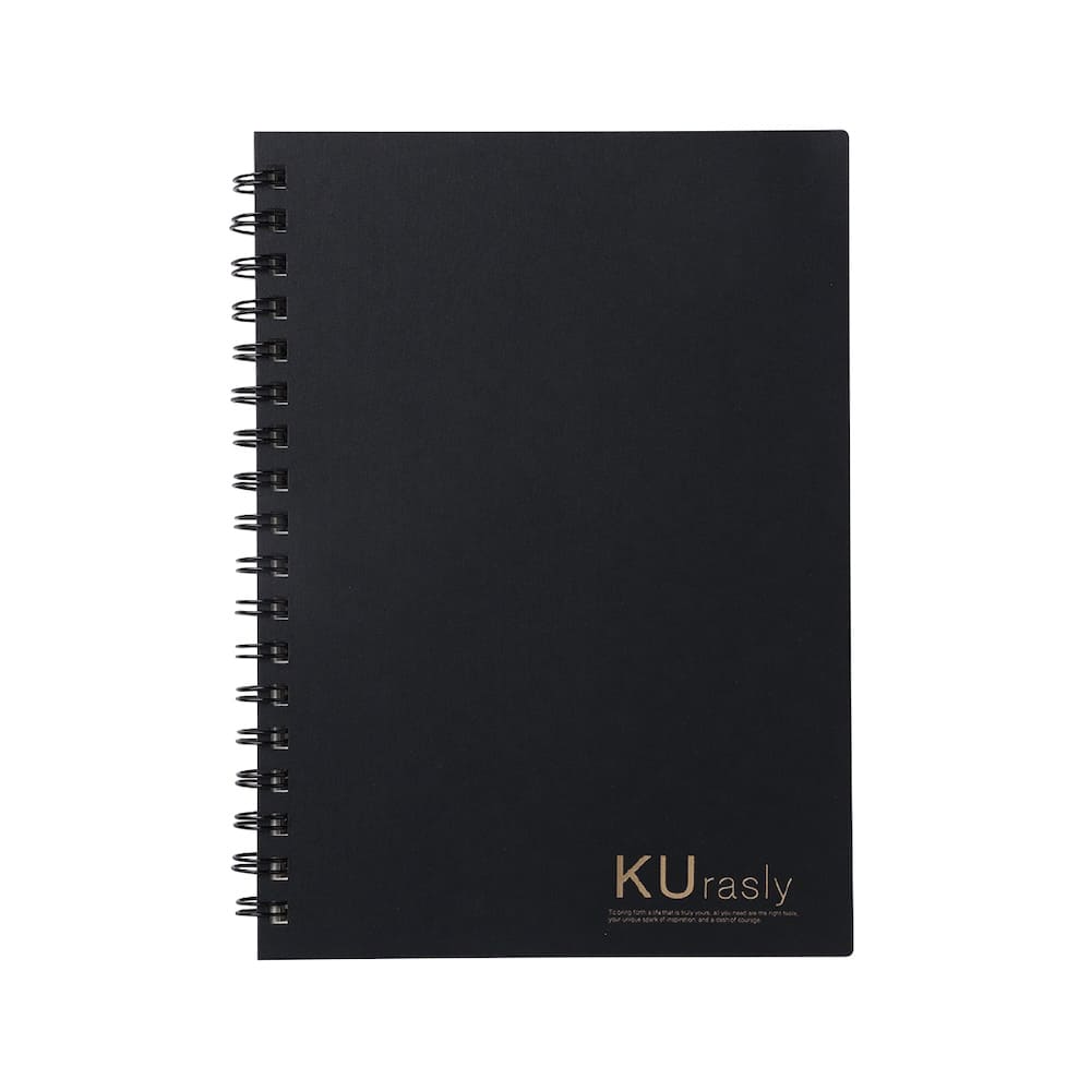 リングノート B6 ブラック