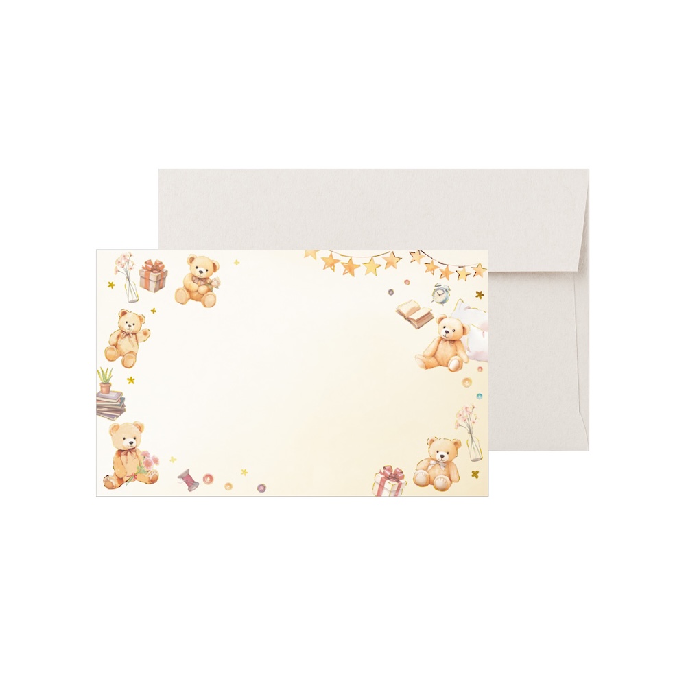 ミニカード テディベアドリーム